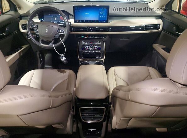 2LMPJ8J97MBL09363 2021 LINCOLN NAUTILUS Red წინა პანელის ხედი