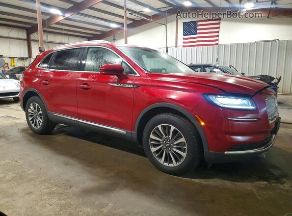 2LMPJ8J97MBL09363 2021 LINCOLN NAUTILUS Red წინა მარჯვენა