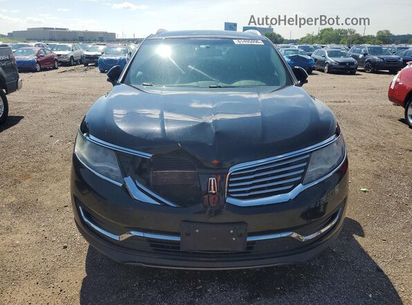 2LMPJ8JR0HBL33848 2017 LINCOLN MKX Black Դիմացի տեսք