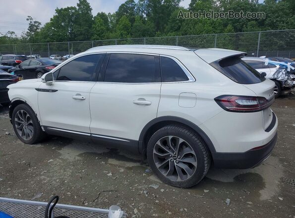 2LMPJ8K91MBL14184 2021 LINCOLN NAUTILUS Белый Задняя левая четверть