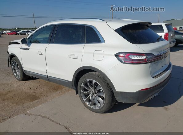 2LMPJ8K91PBL19745 2023 LINCOLN NAUTILUS Белый Задняя левая четверть