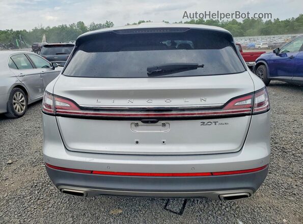 2LMPJ8K93KBL65019 2019 LINCOLN NAUTILUS Silver Вид ззаду