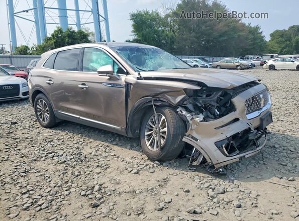 2LMPJ8K93LBL15321 2020 LINCOLN NAUTILUS Tan Առջևի աջ
