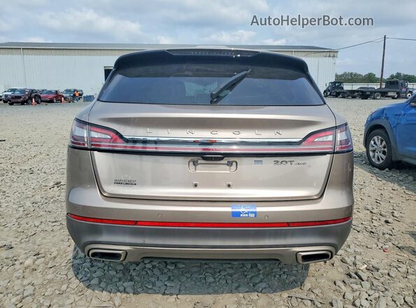 2LMPJ8K93LBL15321 2020 LINCOLN NAUTILUS Tan Հետևի տեսք