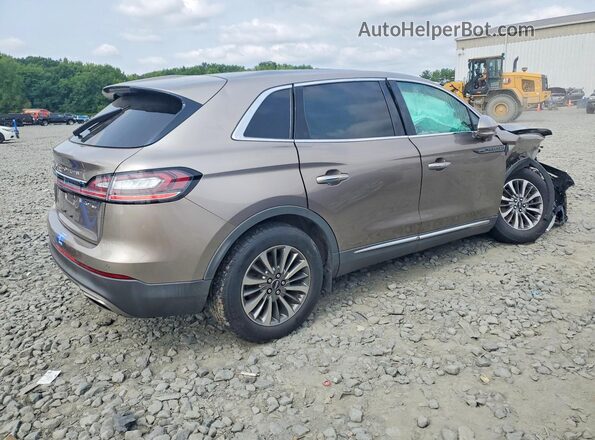 2LMPJ8K93LBL15321 2020 LINCOLN NAUTILUS Tan Հետևի աջ