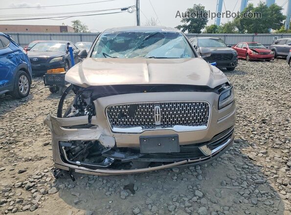 2LMPJ8K93LBL15321 2020 LINCOLN NAUTILUS Tan Դիմացի տեսք