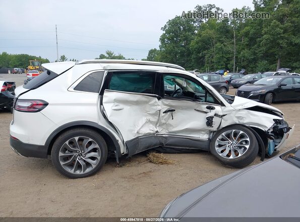 2LMPJ8K93NBL01681 2022 LINCOLN NAUTILUS White Սարքավորումների վահանակի տեսք
