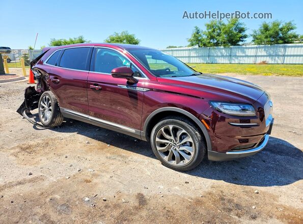 2LMPJ8K93PBL22470 2023 LINCOLN NAUTILUS Burgundy Առջևի աջ