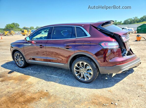 2LMPJ8K93PBL22470 2023 LINCOLN NAUTILUS Burgundy Հետևի ձախ
