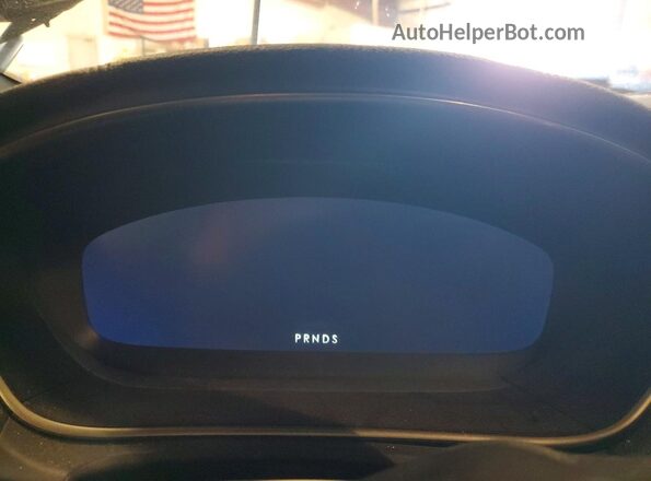 2LMPJ8K94LBL10953 2020 LINCOLN NAUTILUS Blue Instrument cluster view