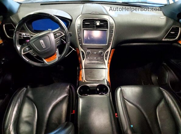 2LMPJ8K94LBL10953 2020 LINCOLN NAUTILUS Blue Dashboard view