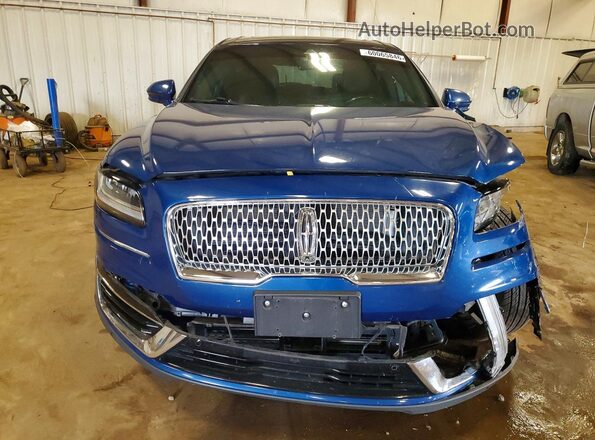2LMPJ8K94LBL10953 2020 LINCOLN NAUTILUS Blue Front view