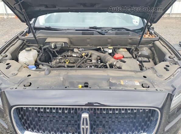 2LMPJ8K95PBL01572 2023 LINCOLN NAUTILUS Black ძრავის განყოფილების ხედი