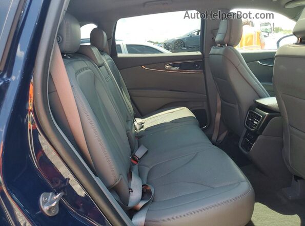 2LMPJ8K96LBL15152 2020 LINCOLN NAUTILUS Blue Widok wnętrza z tyłu