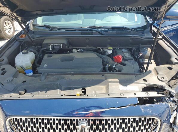 2LMPJ8K96LBL15152 2020 LINCOLN NAUTILUS Blue Widok komory silnika
