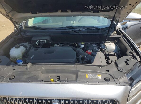 2LMPJ8K96LBL16236 2020 LINCOLN NAUTILUS Серебряный Вид подкапотного пространства