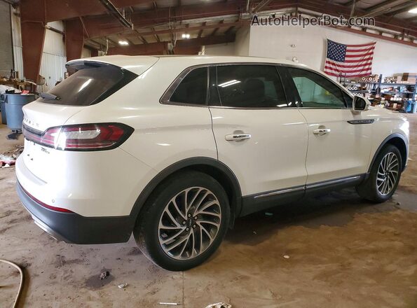 2LMPJ8K96LBL34140 2020 LINCOLN NAUTILUS White Задня права чверть
