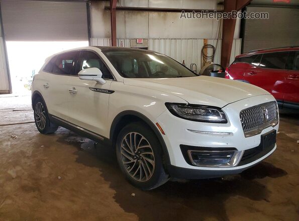 2LMPJ8K96LBL34140 2020 LINCOLN NAUTILUS White Передня права чверть