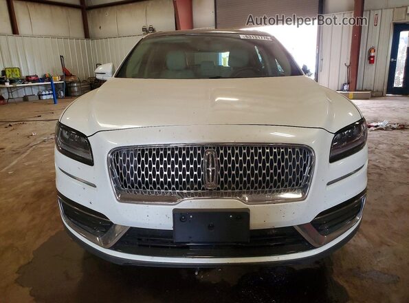 2LMPJ8K96LBL34140 2020 LINCOLN NAUTILUS White Вид спереду