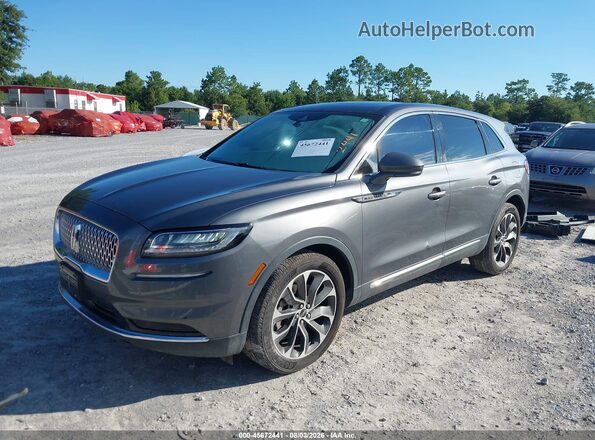2LMPJ8K97MBL05215 2021 LINCOLN NAUTILUS Серый Передняя левая четверть