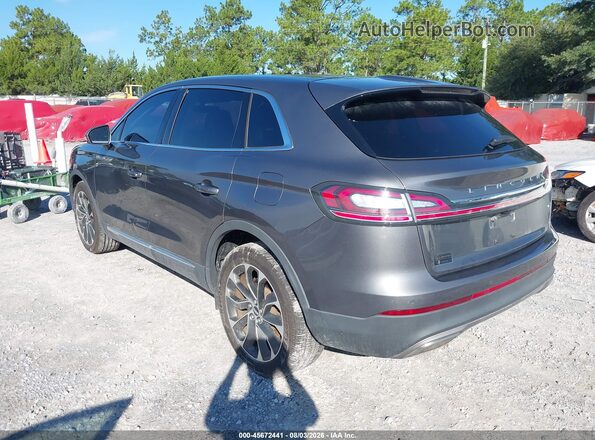 2LMPJ8K97MBL05215 2021 LINCOLN NAUTILUS Серый Задняя левая четверть