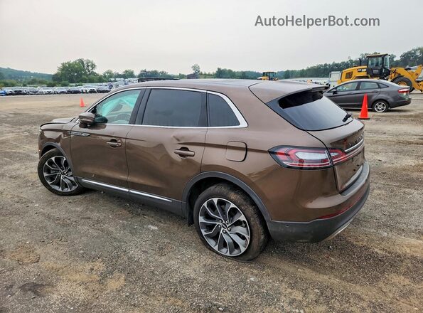 2LMPJ8K98NBL23224 2022 LINCOLN NAUTILUS Brown Задня ліва чверть