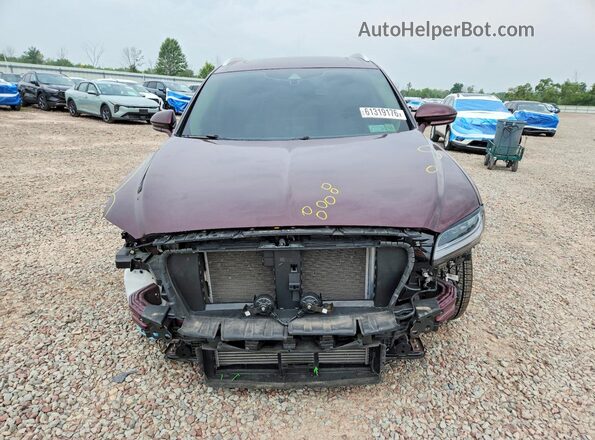 2LMPJ8K98PBL14395 2023 LINCOLN NAUTILUS Maroon Vista frontal