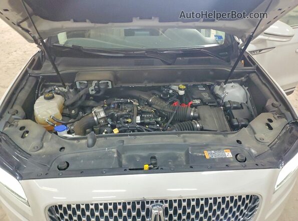 2LMPJ8KP0NBL16234 2022 LINCOLN NAUTILUS White Engine compartment view