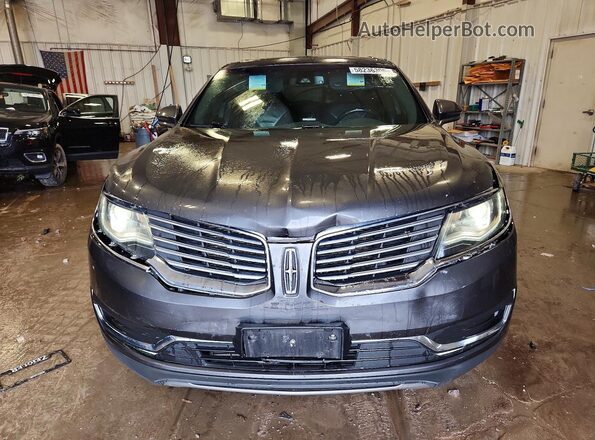 2LMPJ8KP2JBL47219 2018 LINCOLN MKX Gray Widok z przodu