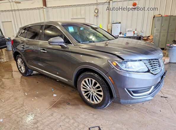 2LMPJ8KP2JBL47219 2018 LINCOLN MKX Gray Przód prawy