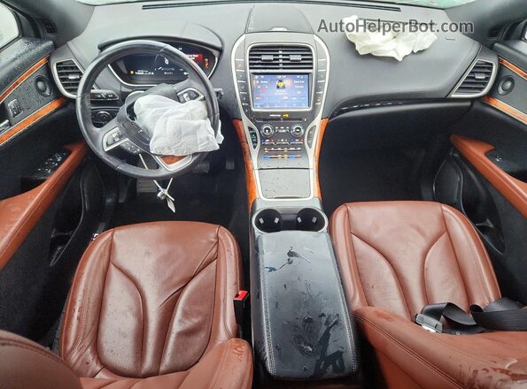 2LMPJ8KP2LBL06477 2020 LINCOLN NAUTILUS Black Առջևի վահանակի տեսք