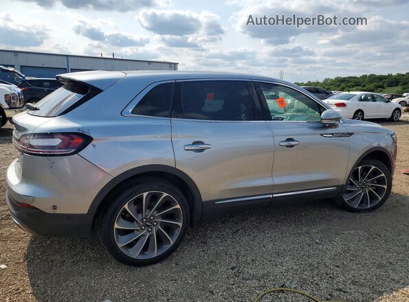 2LMPJ8KP2LBL26843 2020 LINCOLN NAUTILUS Серебряный Задняя правая четверть
