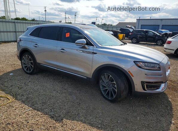 2LMPJ8KP2LBL26843 2020 LINCOLN NAUTILUS Серебряный Передняя правая четверть