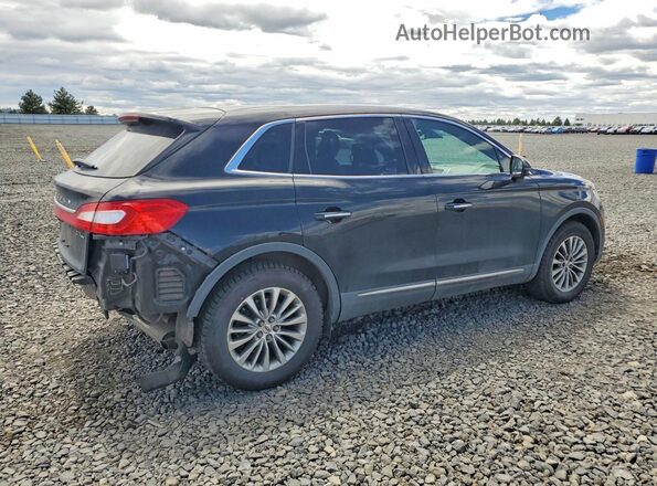 2LMPJ8KP3HBL16667 2017 LINCOLN MKX Черный Задняя правая четверть