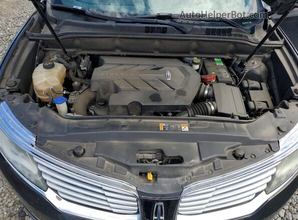 2LMPJ8KP3HBL16667 2017 LINCOLN MKX Черный Вид подкапотного пространства