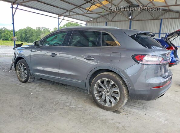 2LMPJ8KP3MBL19000 2021 LINCOLN NAUTILUS Gray Rear left