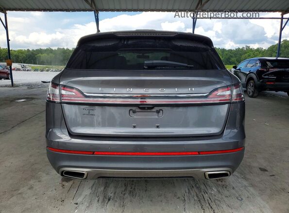 2LMPJ8KP3MBL19000 2021 LINCOLN NAUTILUS Gray Rear view