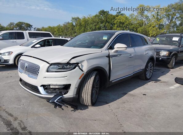 2LMPJ8KP4LBL02995 2020 LINCOLN NAUTILUS White Передня ліва чверть