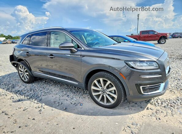 2LMPJ8KP5KBL33638 2019 LINCOLN NAUTILUS Gray Front right