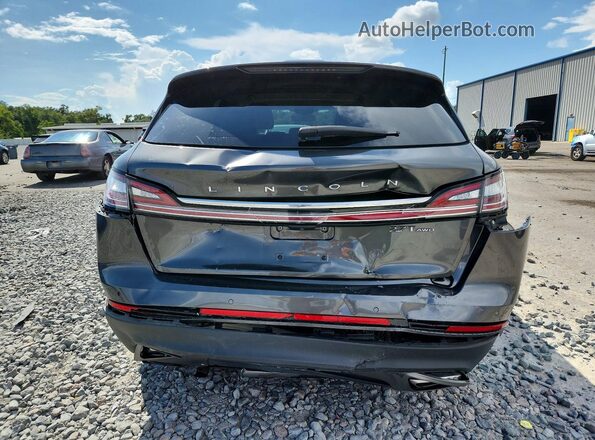 2LMPJ8KP5KBL33638 2019 LINCOLN NAUTILUS Gray Rear view