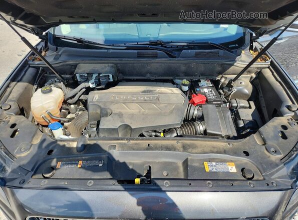 2LMPJ8KP5KBL33638 2019 LINCOLN NAUTILUS Gray Engine compartment view