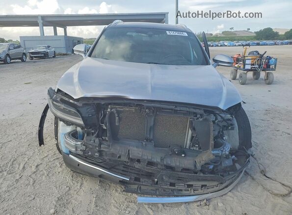 2LMPJ8KP6NBL16867 2022 LINCOLN NAUTILUS Silver Դիմացի տեսք