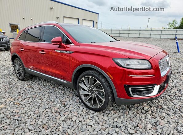 2LMPJ8KP8LBL01901 2020 LINCOLN NAUTILUS Red Przód prawy