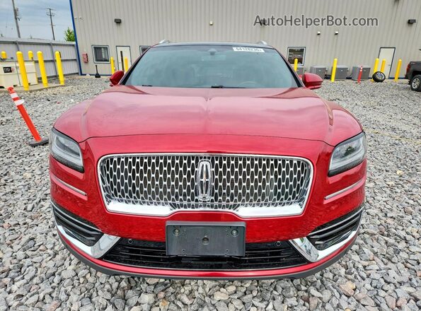 2LMPJ8KP8LBL01901 2020 LINCOLN NAUTILUS Red Widok z przodu