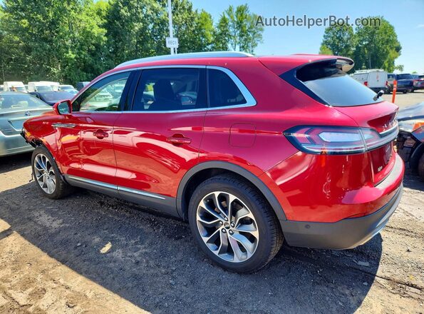 2LMPJ8KP9MBL18627 2021 LINCOLN NAUTILUS Красный Задняя левая четверть