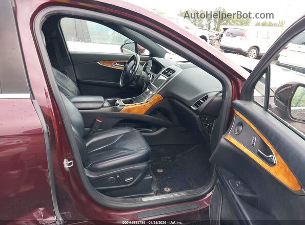 2LMPJ8KR5HBL34685 2017 LINCOLN MKX Maroon Սալոնի դիմացի տեսք