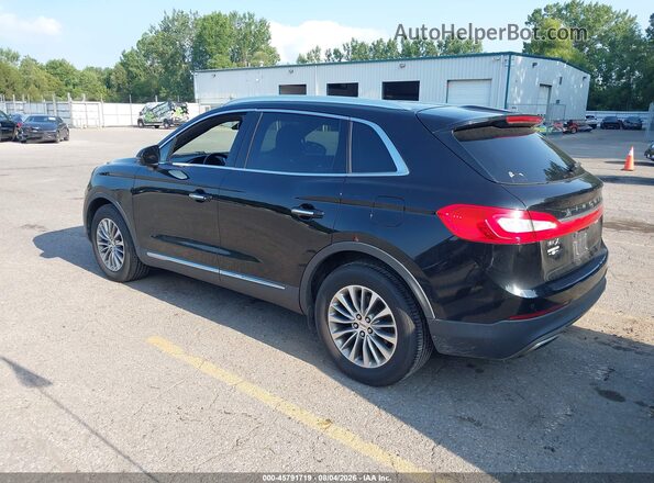 2LMPJ8KR6HBL48854 2017 LINCOLN MKX Black Հետևի ձախ