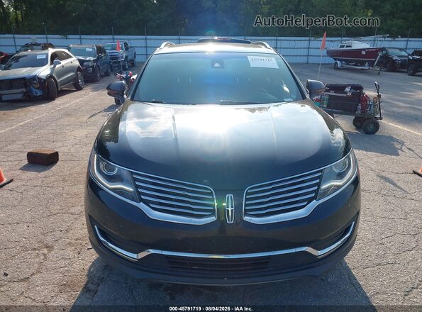 2LMPJ8KR6HBL48854 2017 LINCOLN MKX Black Սարքավորումների վահանակի տեսք