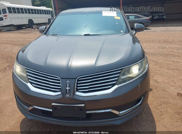 2LMPJ8KR8JBL35545 2018 LINCOLN MKX Gray Instrument cluster view