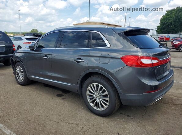 2LMPJ8KRXJBL18746 2018 LINCOLN MKX Gray Հետևի ձախ